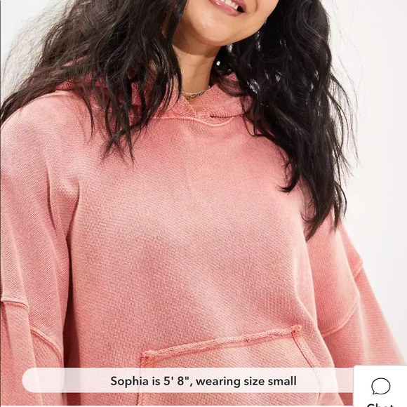 AE Textured Fleece Oversized Hoodie - Picture 3 of 13